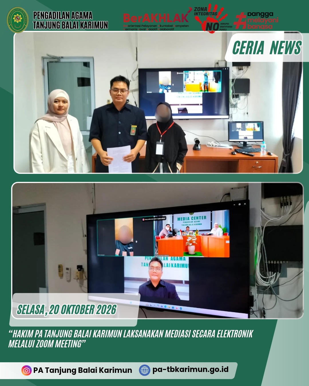 Mediasi Berhasil sebagian